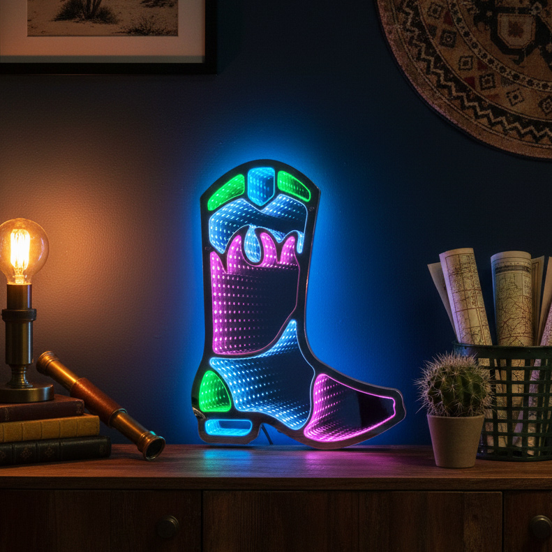 Cowgirl Boot Infinity Light