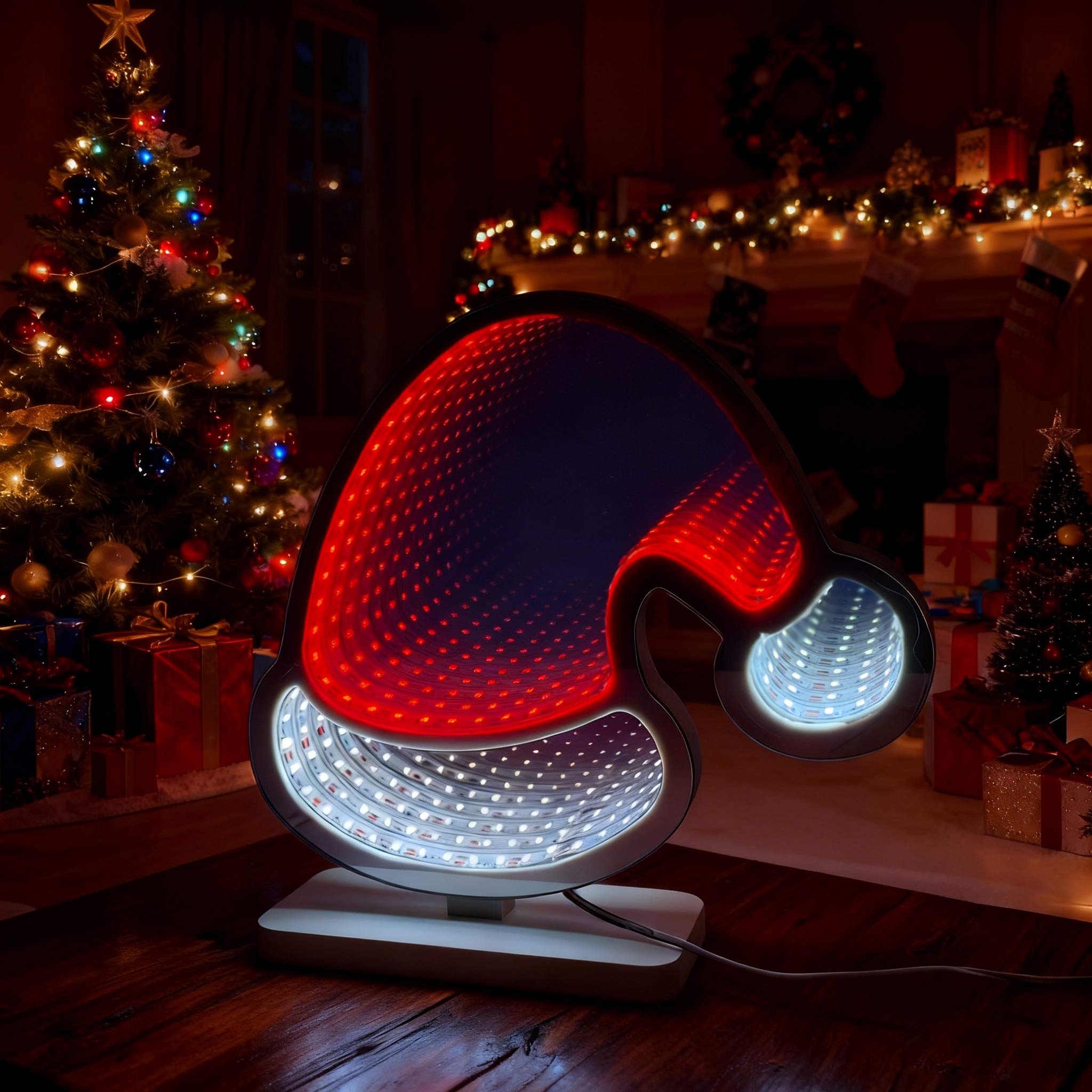 Christmas Hat Infinity Light