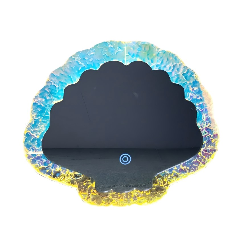 Shell Iridescent Mirror Light