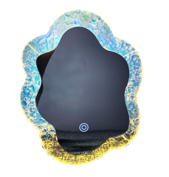 Lace Iridescent Mirror Light