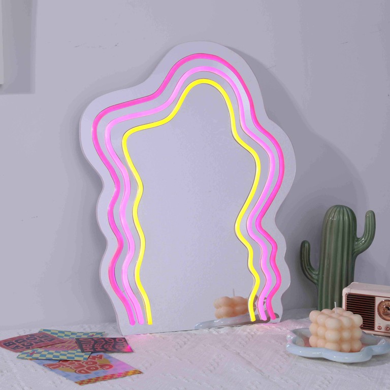 Gradient Neon Mirror