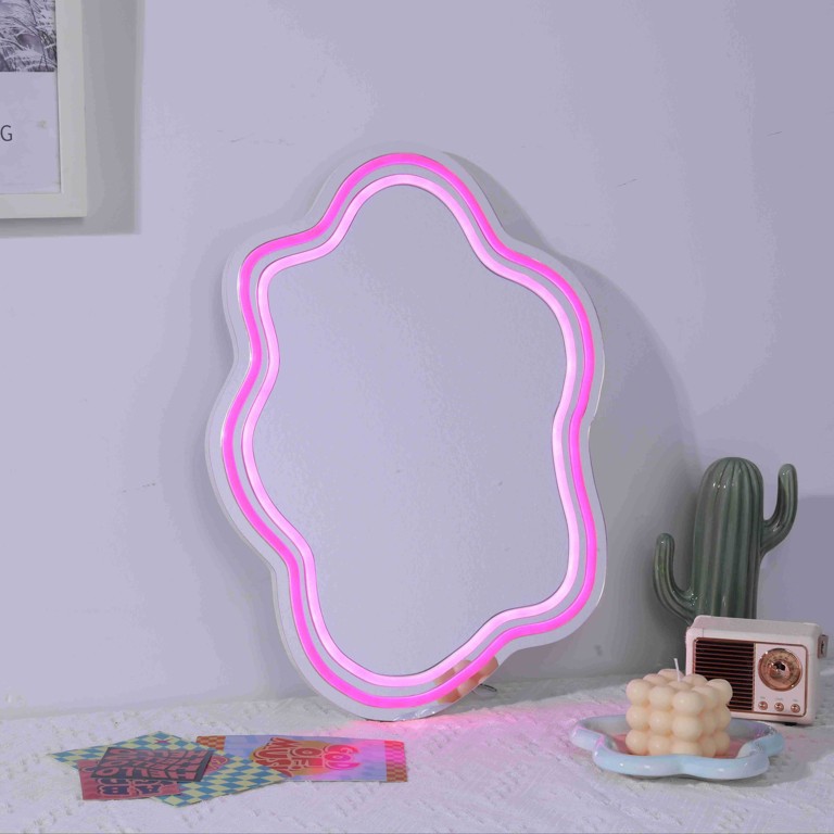 Gradient Neon Mirror