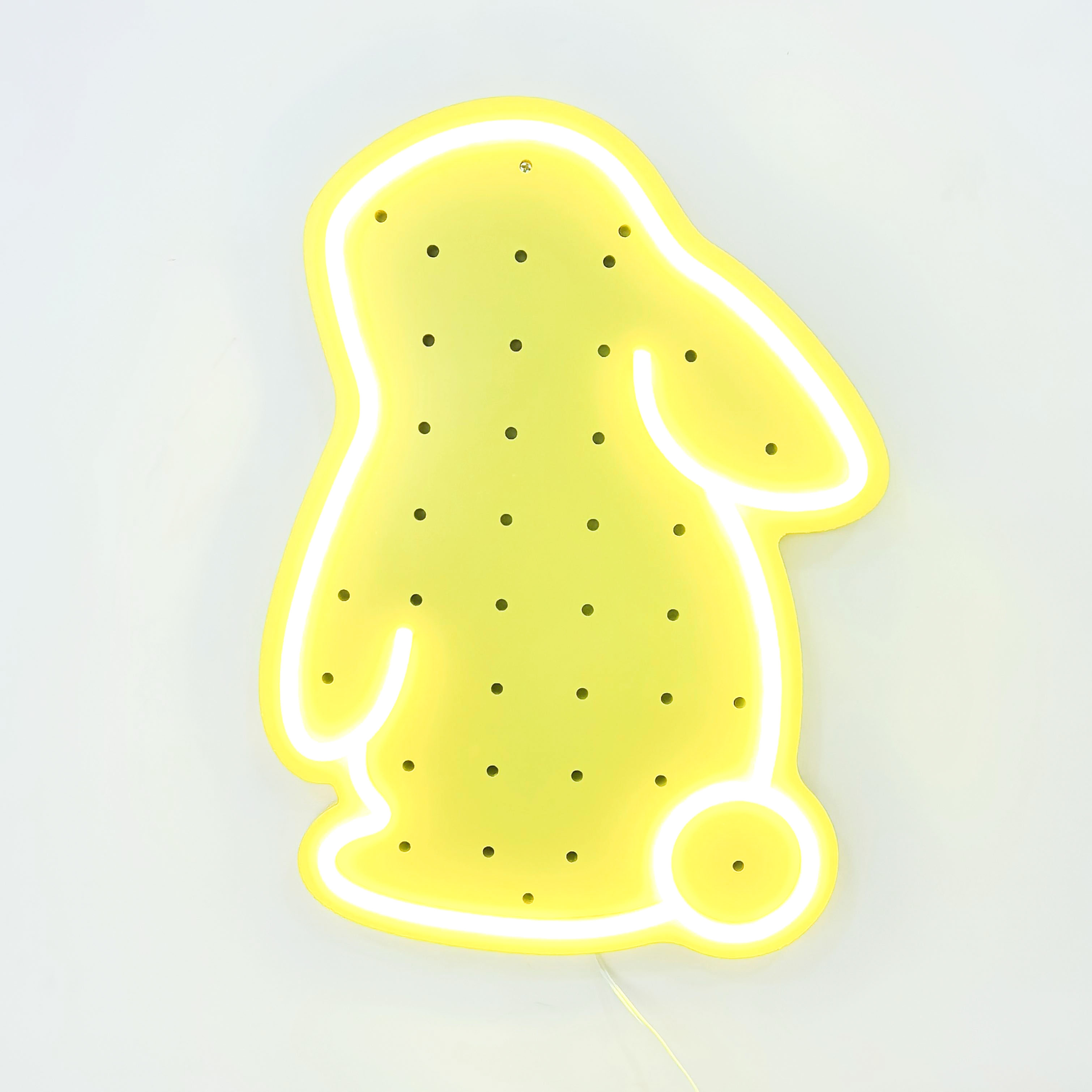 Bunny Neon Pegboard