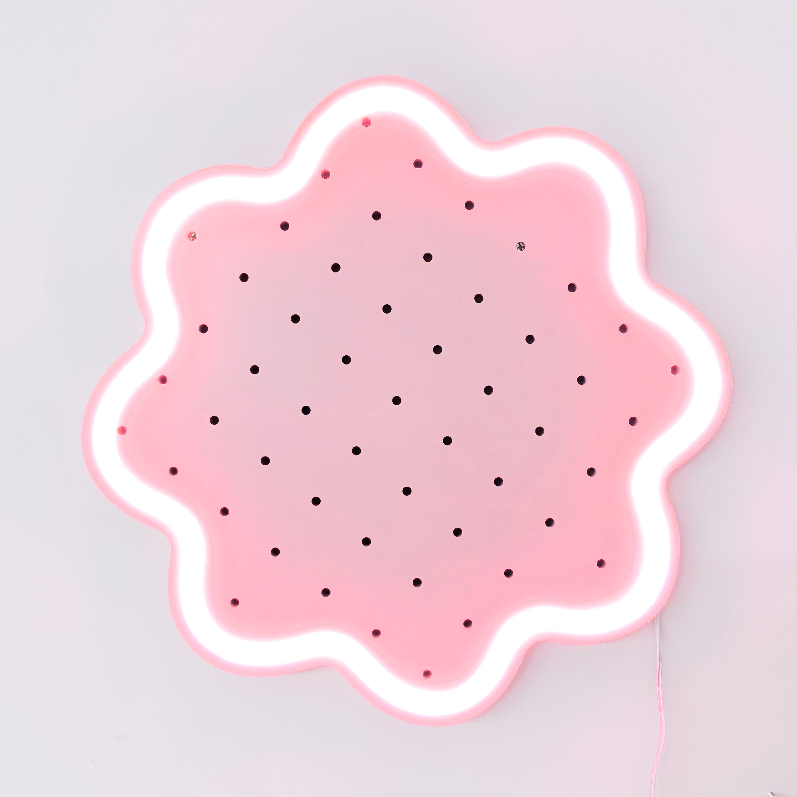 Lace Neon Pegboard
