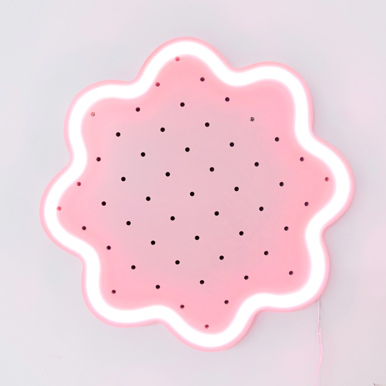 Lace Neon Pegboard