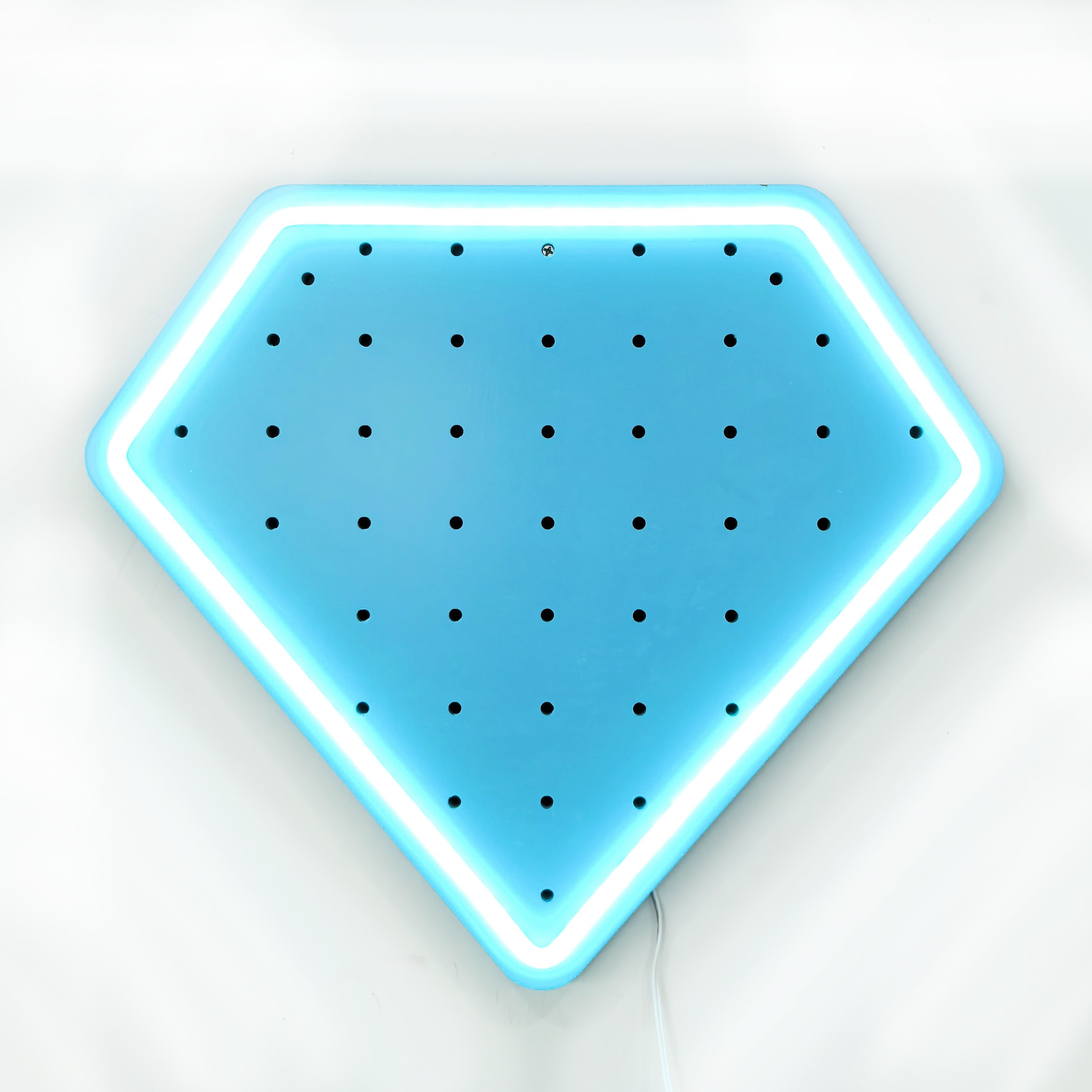 Diamond Neon Pegboard