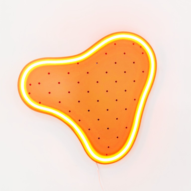 Cobblestone Neon Pegboard