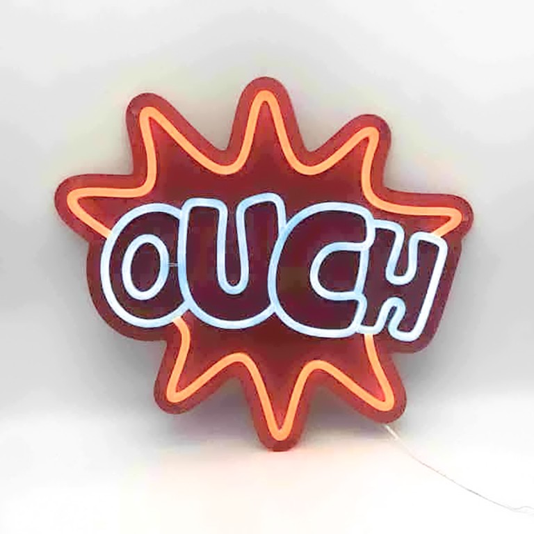 OUCH Neon Sign