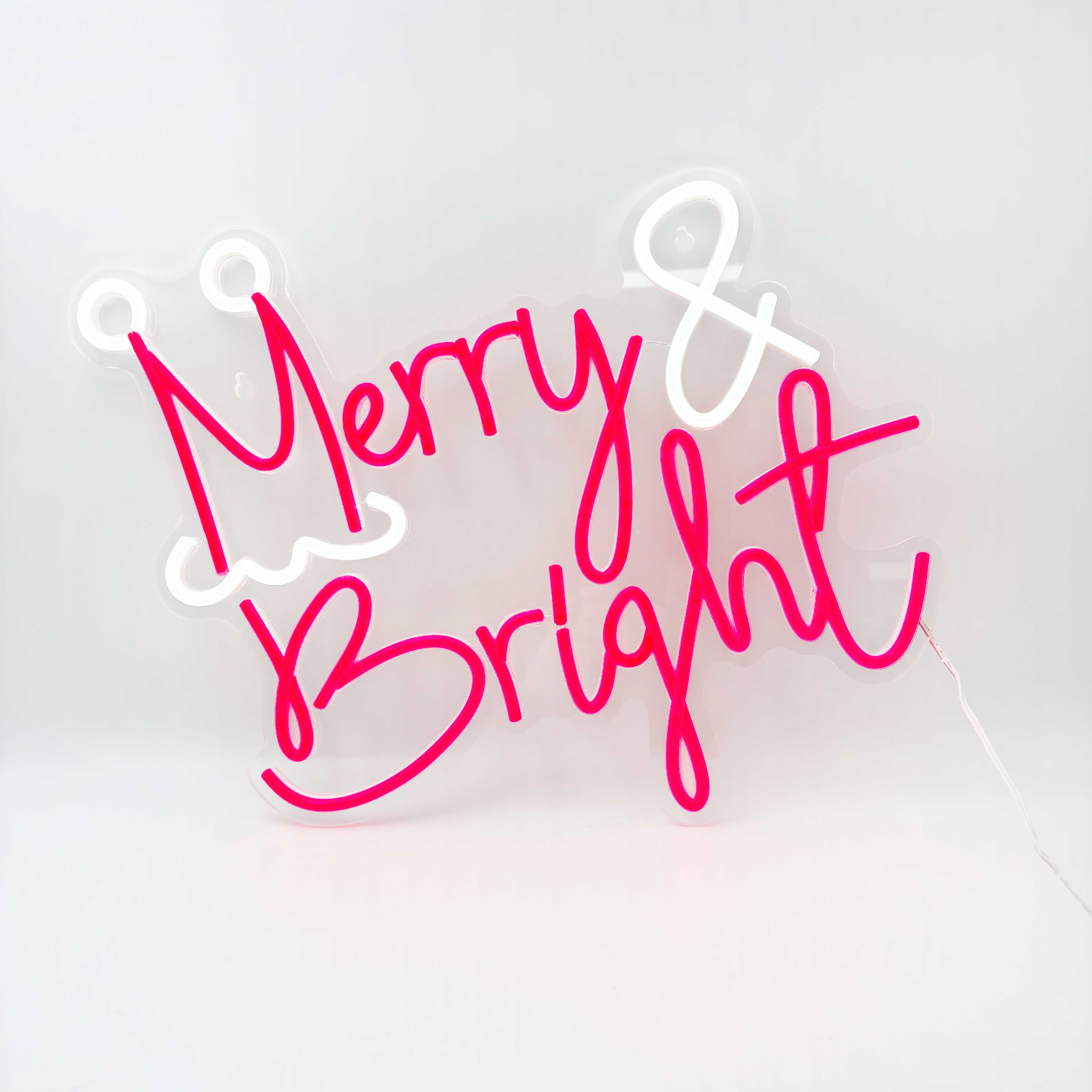 Merry&Bright Neon Sign