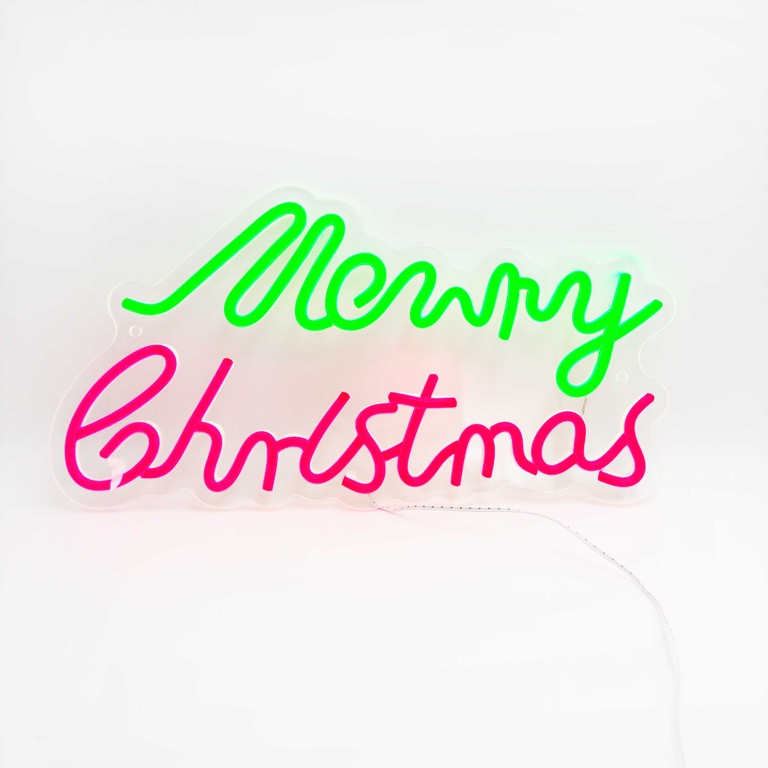 Merry Christmas Neon Sign